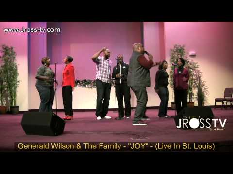 James Ross @ Generald Wilson & Family - "I Feel Joy" - www.Jross-tv.com