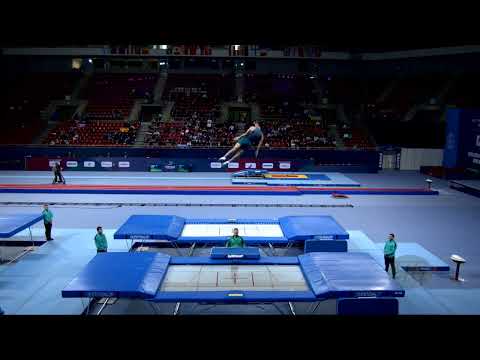 SWADLING Shaun (AUS) M - 2022 Trampoline Worlds, Sofia (BUL) - Q2 Trampoline