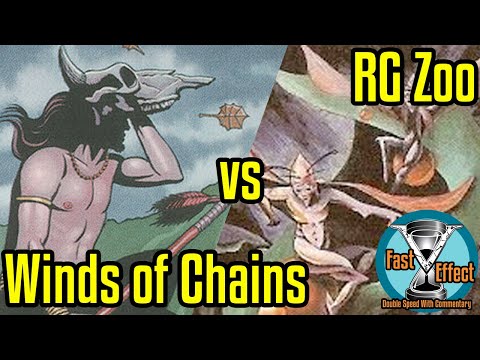 Winds of Chains vs RG Zoo | Old School Magic w/Commentary | Brainstorm MTG | Fast Effect