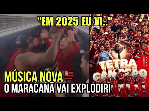 🏆Flamengo fans release new song for the 2025 Libertadores Cup that will be a hit at Maracanã!