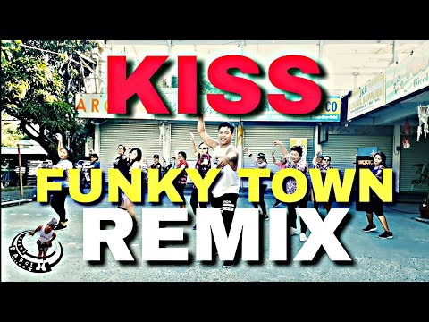 KISS / FUNKY TOWN  REMIX TOM JONES | Dance fitness | Kingz krew | Cbreed Ladies