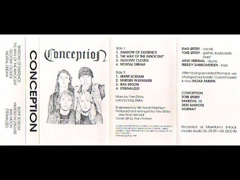 Conception - Conception - Demo 1990 - Norway #progmetal #powermetal #norway