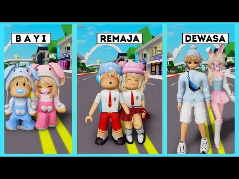 Perjalanan Bang Boy Dan Caca Dari Bayi Sampai Dewasa Di Roblox Brookhaven ft @Shasyaalala