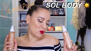 NEW Sol Body Shimmering Dry Oil | First Impressions