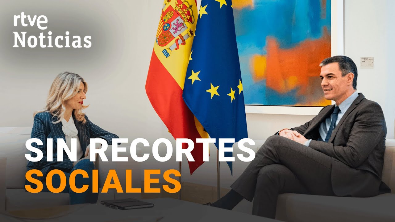 SÁNCHEZ acuerda con DÍAZ que el GASTO en DEFENSA no comprometerá las POLÍTICAS SOCIALES | RTVE