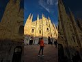 Travel Milano Duomo Milan Cathedral Europe Europetravel Church Sightseeing Italy Woman