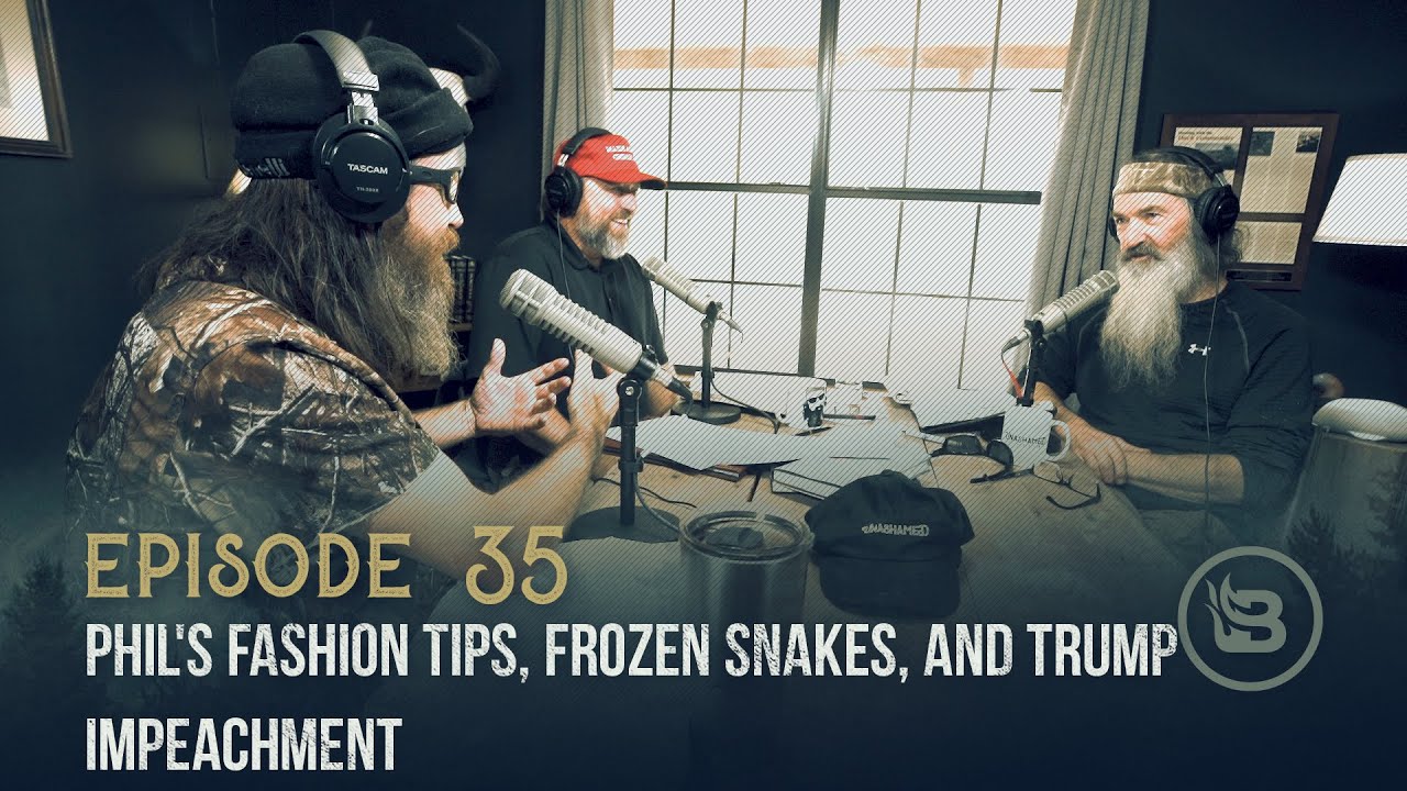 Ep 35 | Phil's Fashion Tips, Frozen Snakes, and Trump Impeachment