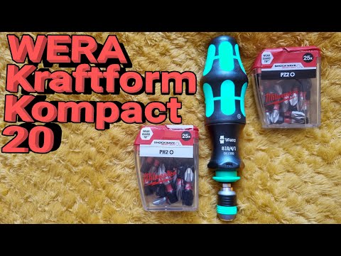 Wera Kraftform Kompact 20 screwdriver KK 20 German quality