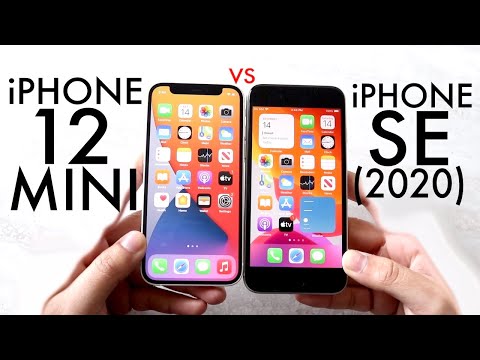 iPhone 12 Mini Vs iPhone SE 2020! (Comparison) (Review)