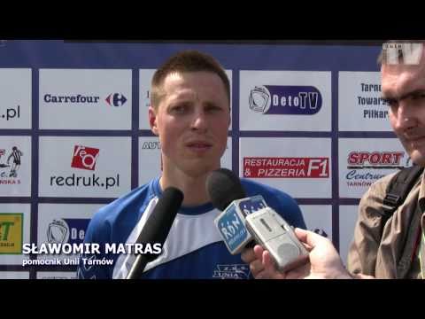 Unia Tarnów - Przebój Wolbrom 2-1 (skrót,wywiady)