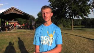 preview picture of video 'Potosi So. Austin King-3rd @2013 FF XC KO@ Arnold City Park'