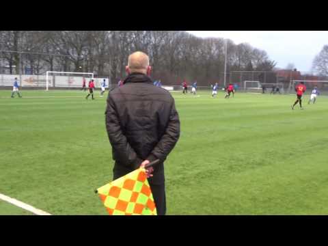 2017_01_28 SV Houten B1 - FC Almere B1  1-1  2e helft