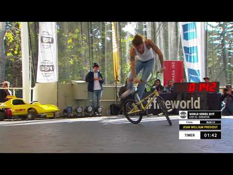 Jean William Prevost: 2nd Final BMX Flatland Pro - FISE World Series Edmonton 2017
