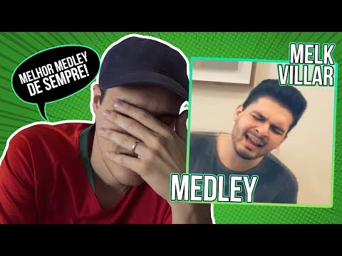 REACTION: MELK VILLAR & JOUR BAYRON - MEDLEY GOSPEL - legendas em Português!