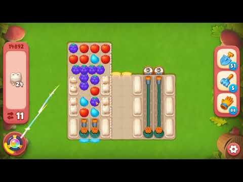 Gardenscapes Level 14892 No Boosters