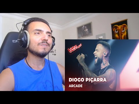 Diogo Piçarra - "Arcade" | Provas Cegas | The Voice Portugal 2024 Reaction