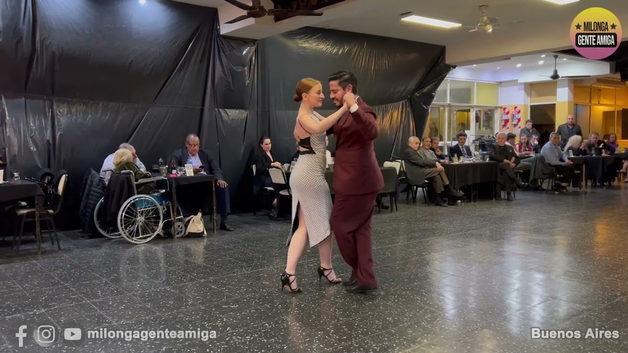 Alejandro Beron y Kelly Lettieri - Milonga Gente Amiga - 01/OCT/2023 (3/3)