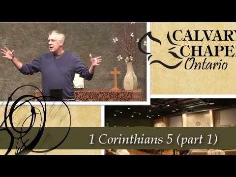 1 Corinthians 5 (Part 1) :1-5 • The Holiness of God