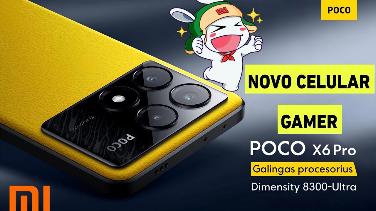 CHEGOU O NOVO POCO X6 PRO | REVIEW DO MAÍS POTENTE DA XAOMI