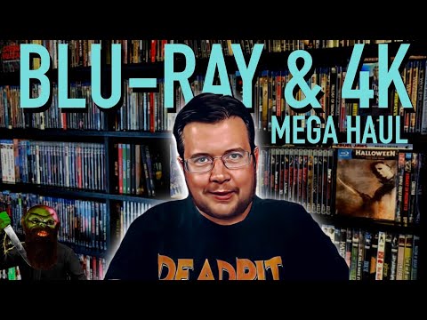 Blu-Ray & 4K Horror Mega Haul with Uncle Bill! | deadpit.com