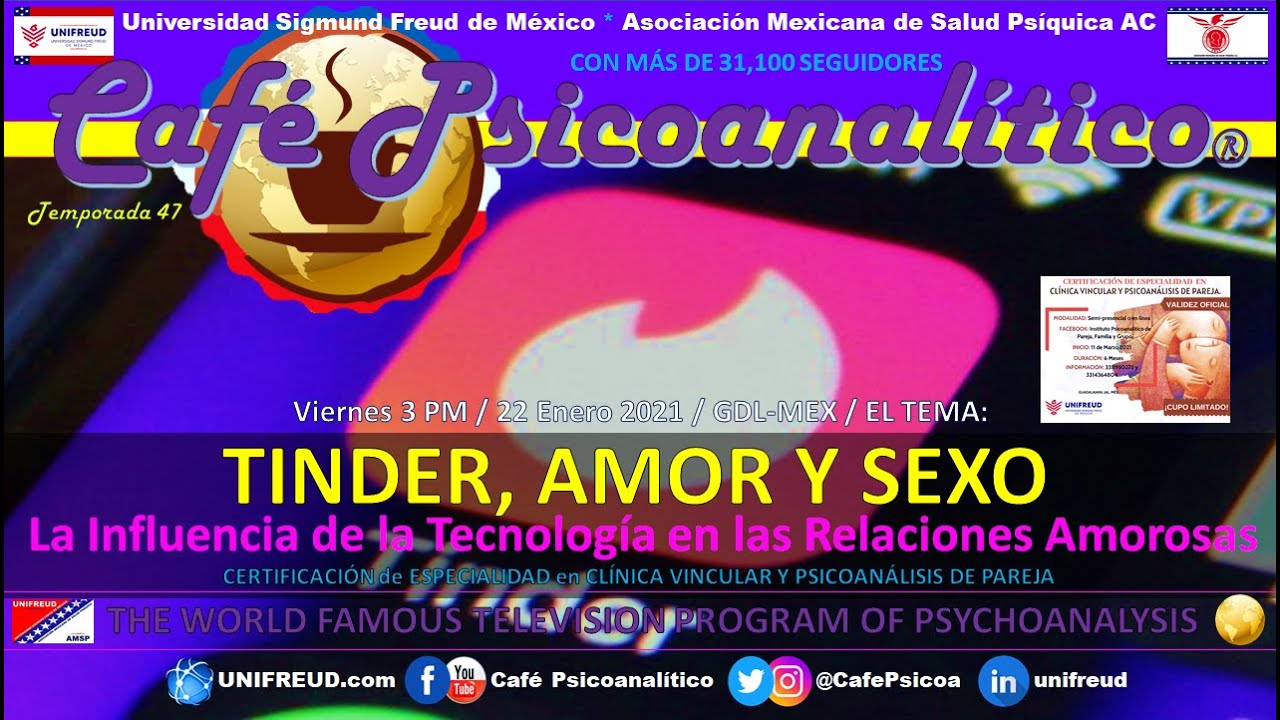 TINDER, AMOR y SEXO - La Influencia de la Tecnología en las Relaciones Amorosas