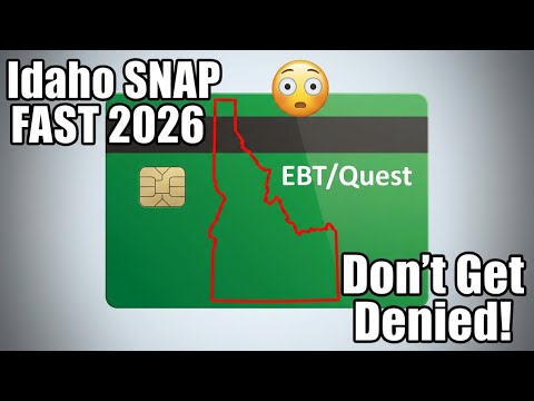 How to Get Idaho SNAP Fast in 2026 (Eligibility, Quest Card & Common Mistakes)!