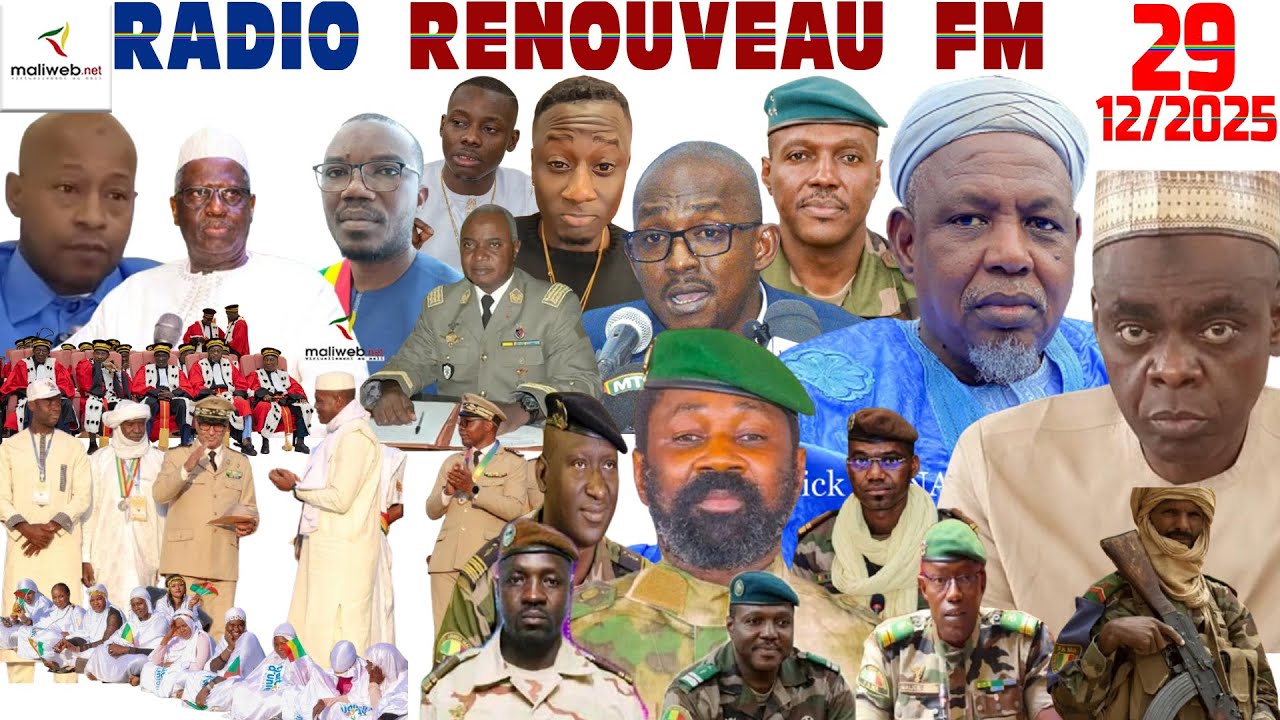 La Revue de Presse de la RADIO RENOUVEAU FM du 30 décembre 2025