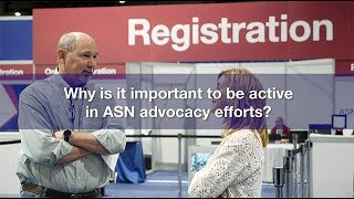Why is it important to be active in ASN’s advocacy efforts?