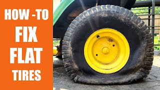 The Best Way To Fix Flat Tires!