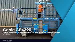 Nacelle ciseaux Genie GS4390 Diesel, 4x4 Drive, 15m Working Height, 680k à vendre - Image 4 | Machineryline CA Nacelle ciseaux Genie GS4390 Diesel, 4x4 Drive, 15m Working Height, 680k | Image 4 - Machineryline