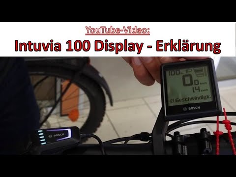 Bosch Intuvia 100 Display Erklärung/Einschulung - Smartes System