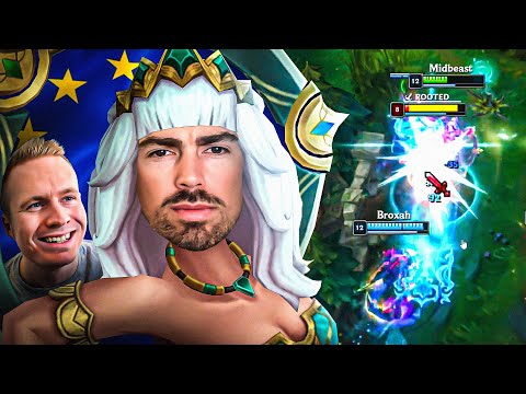 EUW WASN'T READY FOR MY QIYANA ft. @BroxahLoL