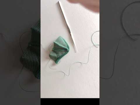 Ejderha kanat yapımı #amigurumicrochet #microcrochet