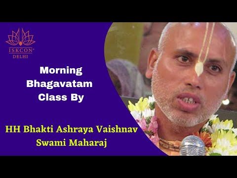 Morning Class by HH Bhakti Ashraya Vaishnava Swami Maharaj || SB 6.1.65