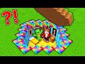 Mikey And JJ Built OP Round Base In Minecraft Maizen
