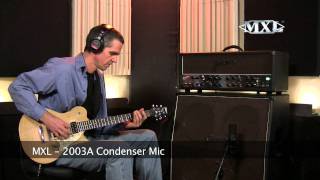 Video thumbnail for MXL 2003A   Guitar Demo by MXL Microphones