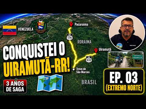 A rota do Extremo Norte: Enfrentei as pontes e a terra da BR-433 até Uiramutã!