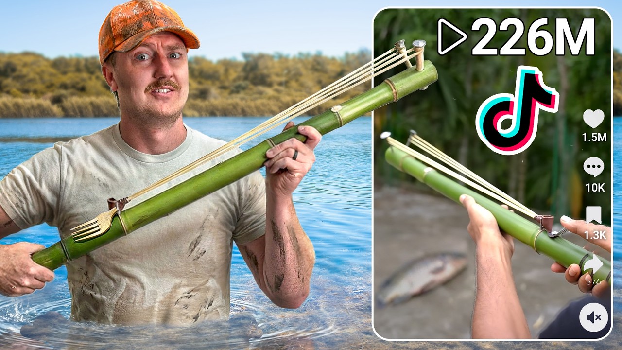We Tested VIRAL DIY Fishing Weapons