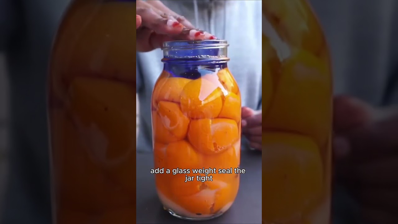 The Amish Secret: Preserving Oranges for Months Without Refrigeration! (Fermentation Method)