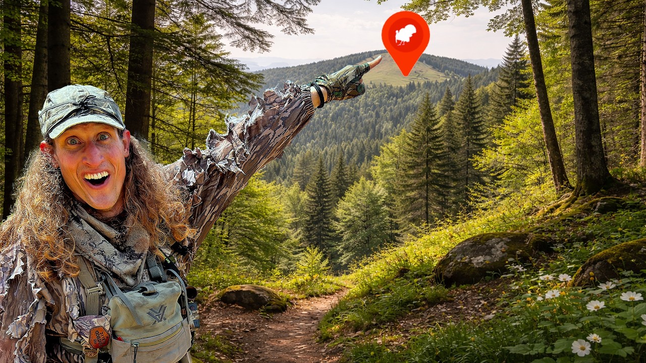 Turkey Hunting in STEEP Terrain!!! - (Public Land)