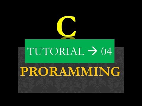 C Programming Tutorial 4 Printf Statement And Adding Comments