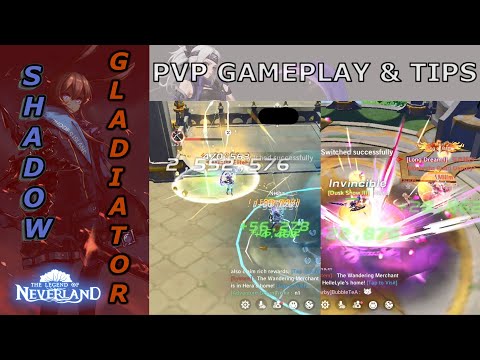 Shadow Owl/Gladiator: Ninja PVP Gameplay & Tips - The Legend of Neverland SEA