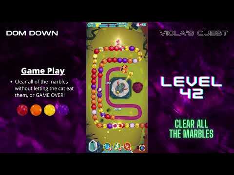 Viola's Quest 🟣🟠🔴 / Level 42 / Dom Down