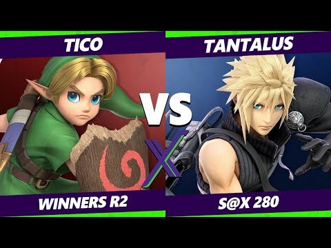 Smash Ultimate Tournament - Tico (Young Link) Vs. PG | Tantalus (Rob, Cloud) S@X 280 SSBU WR2