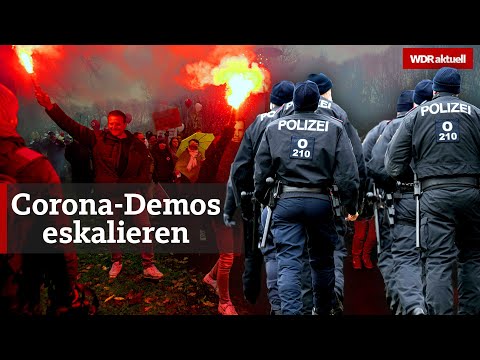 Corona-Protest: Menschen werden wilder & aggressiver wegen Corona-Regeln | WDR Aktuelle Stunde
