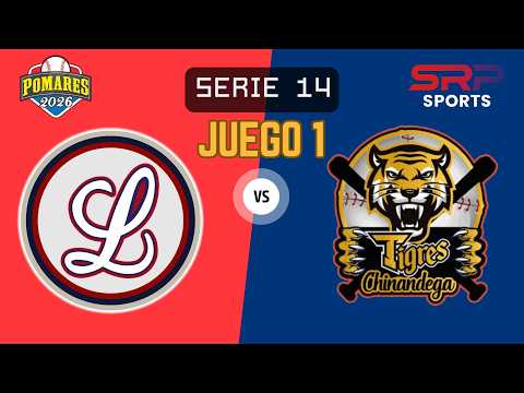 Leones de León 🆚 Tigres de Chinandega - Juego 1 EN VIVO #Pomares2026