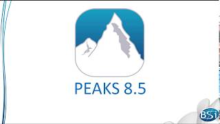 PEAKS Studio 8.5 Overview of Features
