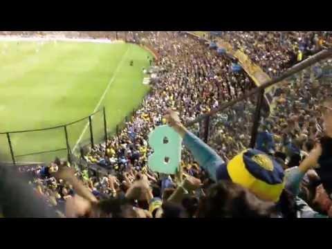 "RIBER DECIME QUE SE SIENTE / Boca campeon 2015" Barra: La 12 &bull; Club: Boca Juniors