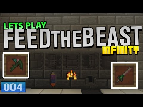Lets Play - FTB Infinity - 'Making Alumite Tools! ' #4