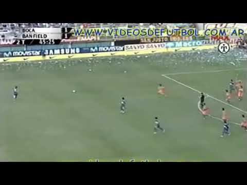 Gol de l Negro ibarra vs Banfield (Clausura 2006)